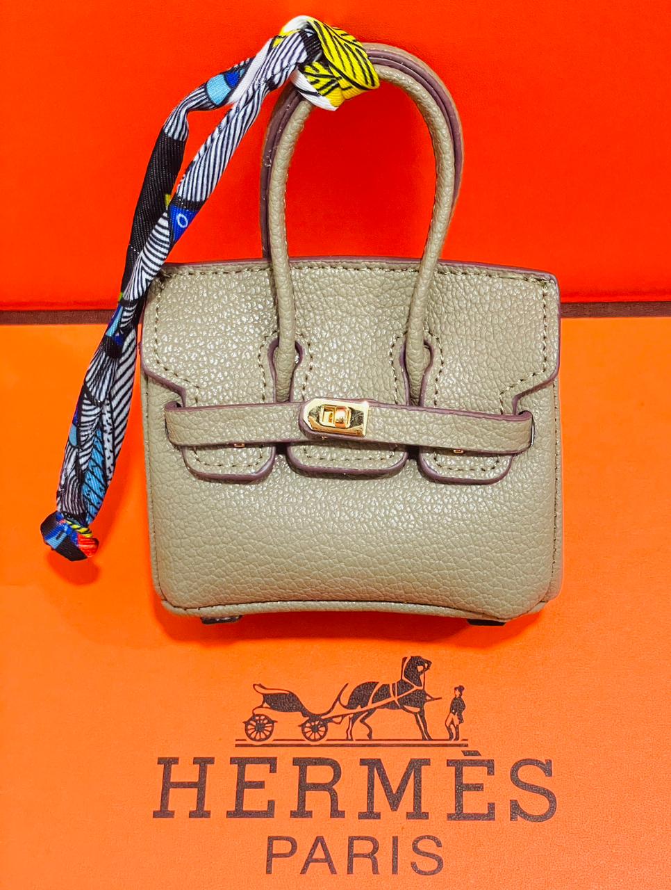 Hermes Key chain or bag charm